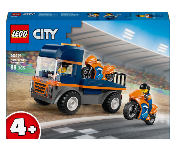 LEGO CITY 60491 Laweta dla motocykli - 1473510 - zdjęcie